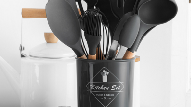 set de cuisine en silicone